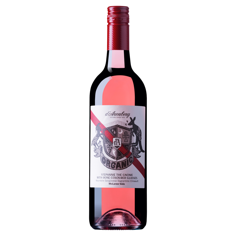 Stephanie the Gnome with Rose Coloured Glasses | Organic Sangiovese Sagrantino Cinsault Rosé