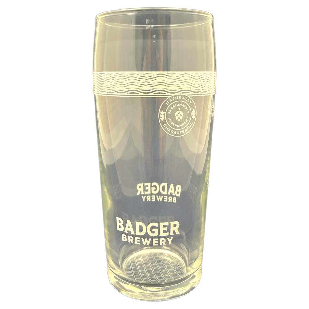 Badger Pint Glass