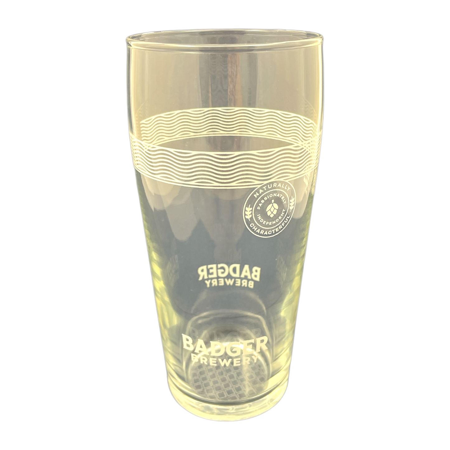 Badger Pint Glass