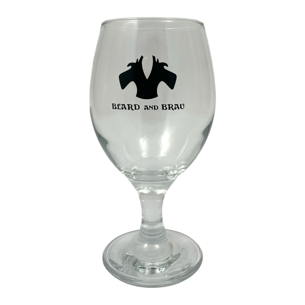 Beard n Brau Beer Glass