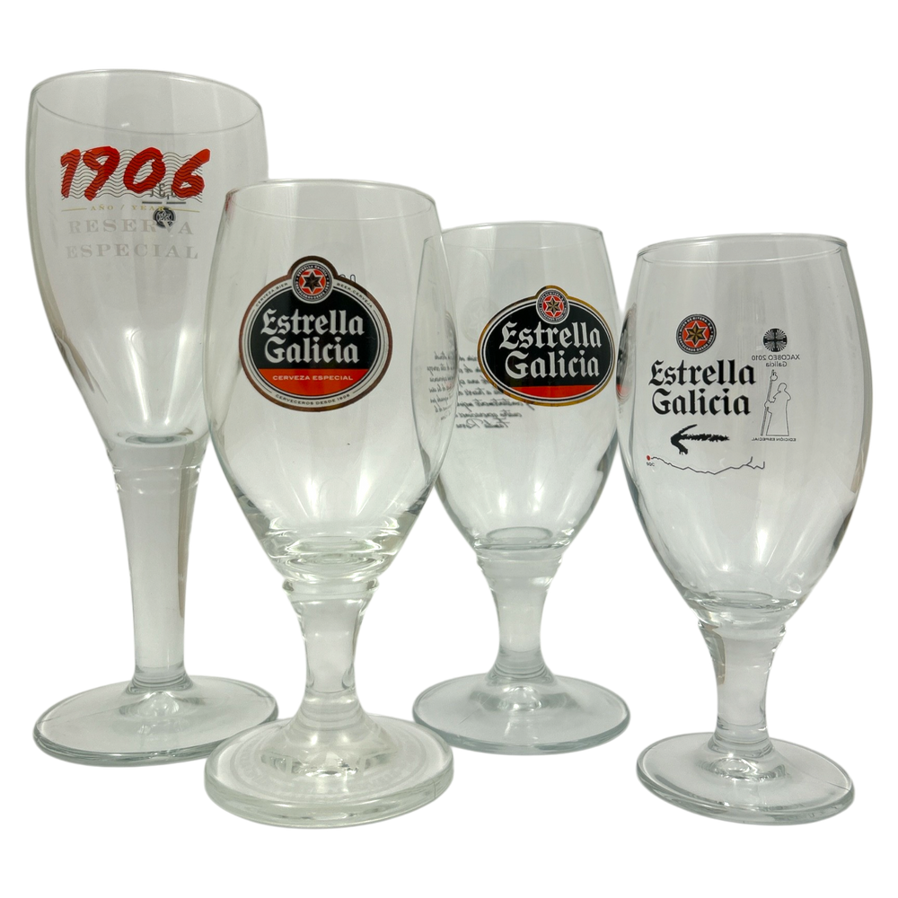 Estrella Beer Glass