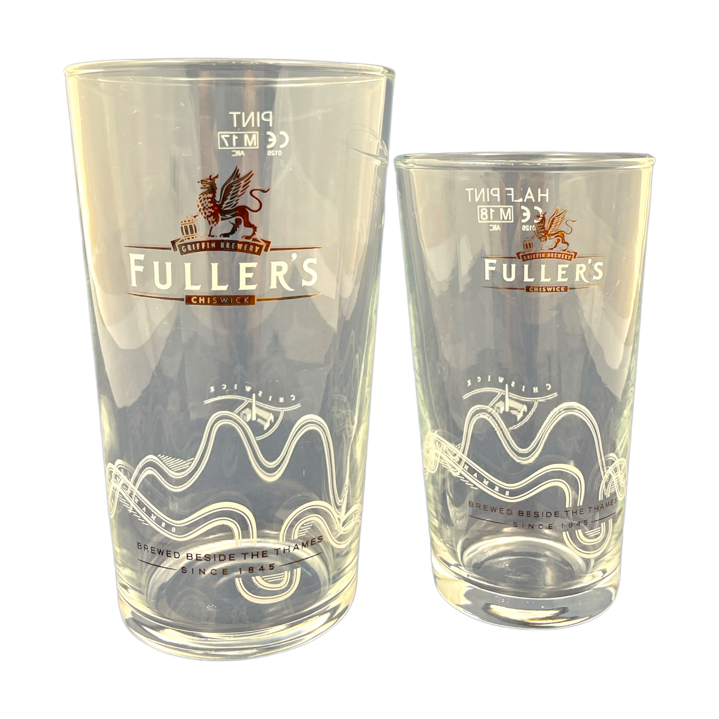 Fuller's Beer Glasses
