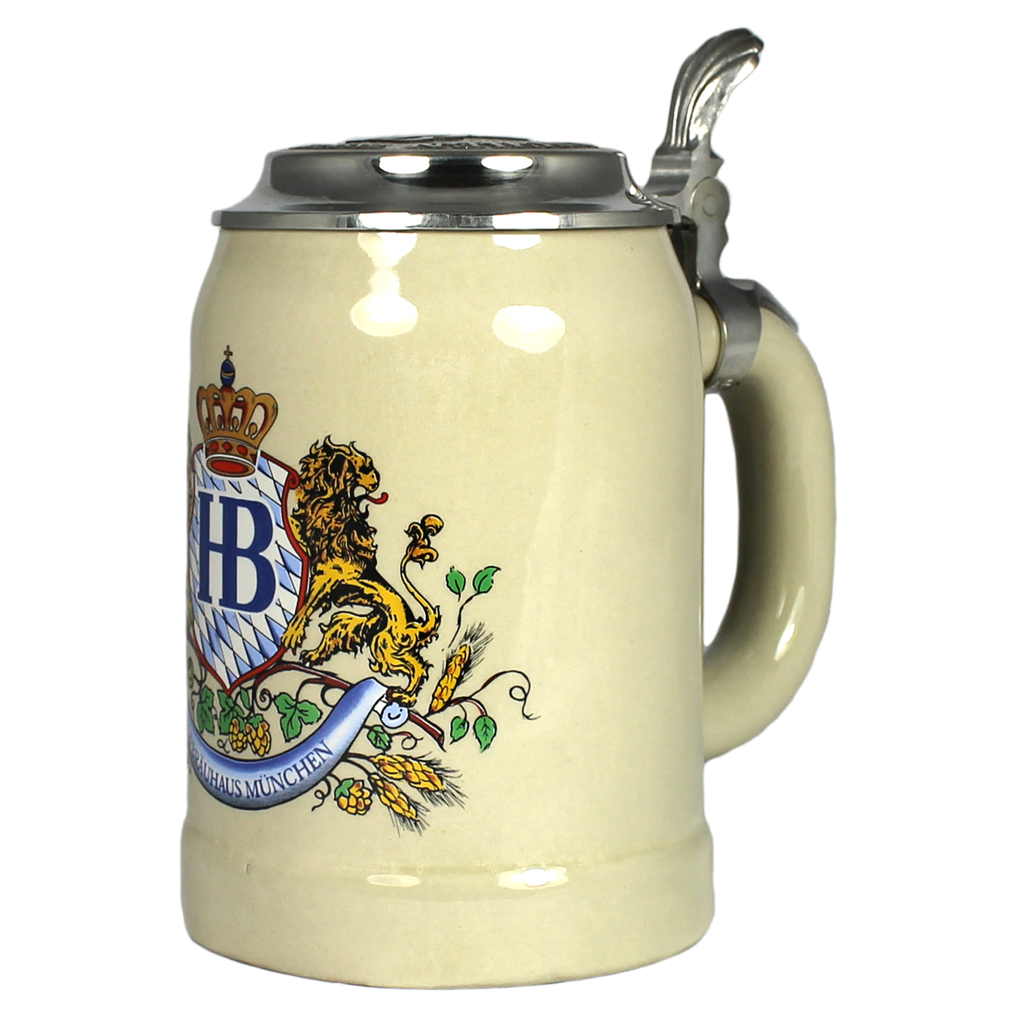 HB Ceramic Stein | Lion Crest Design
