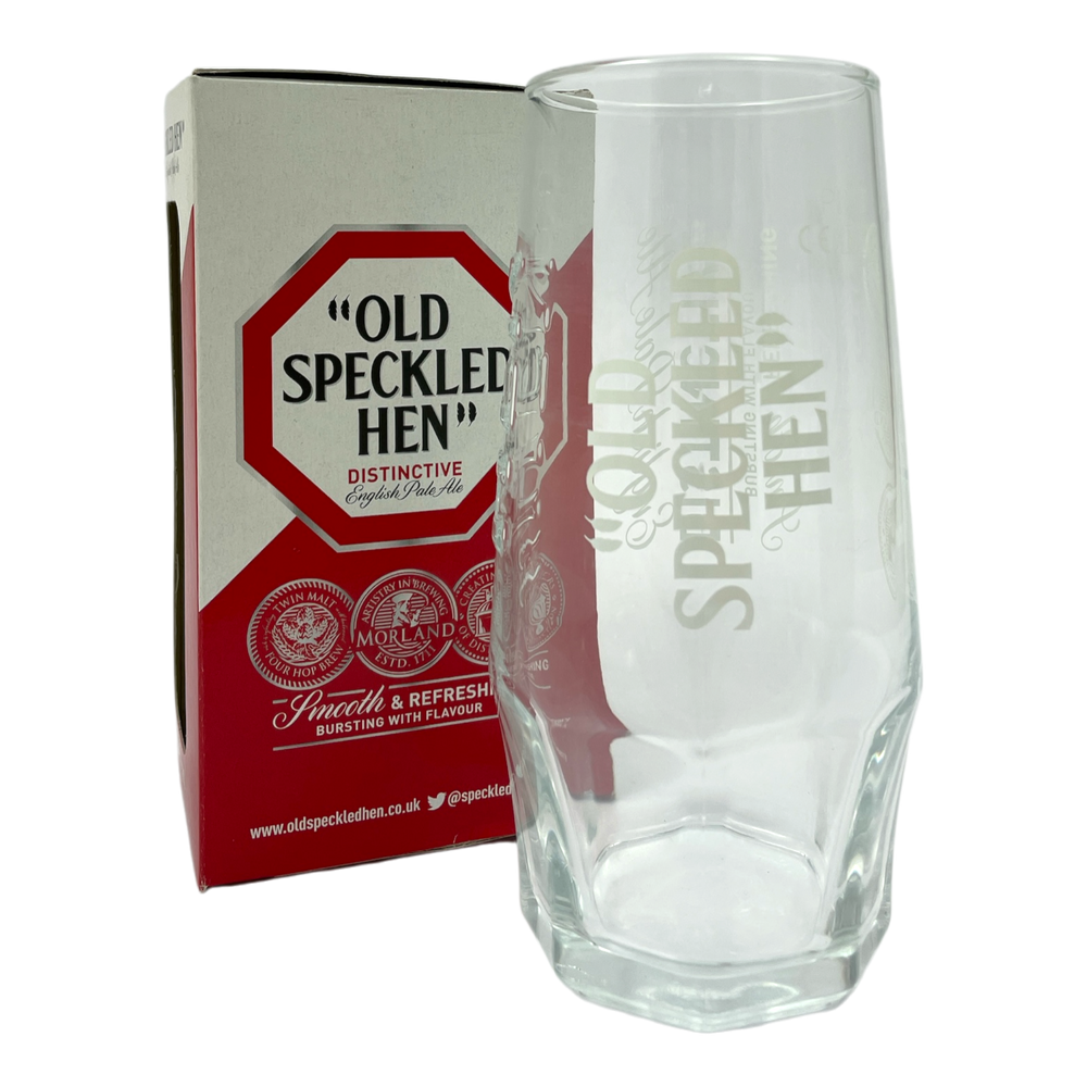 Old Speckled Hen Beer Glasses