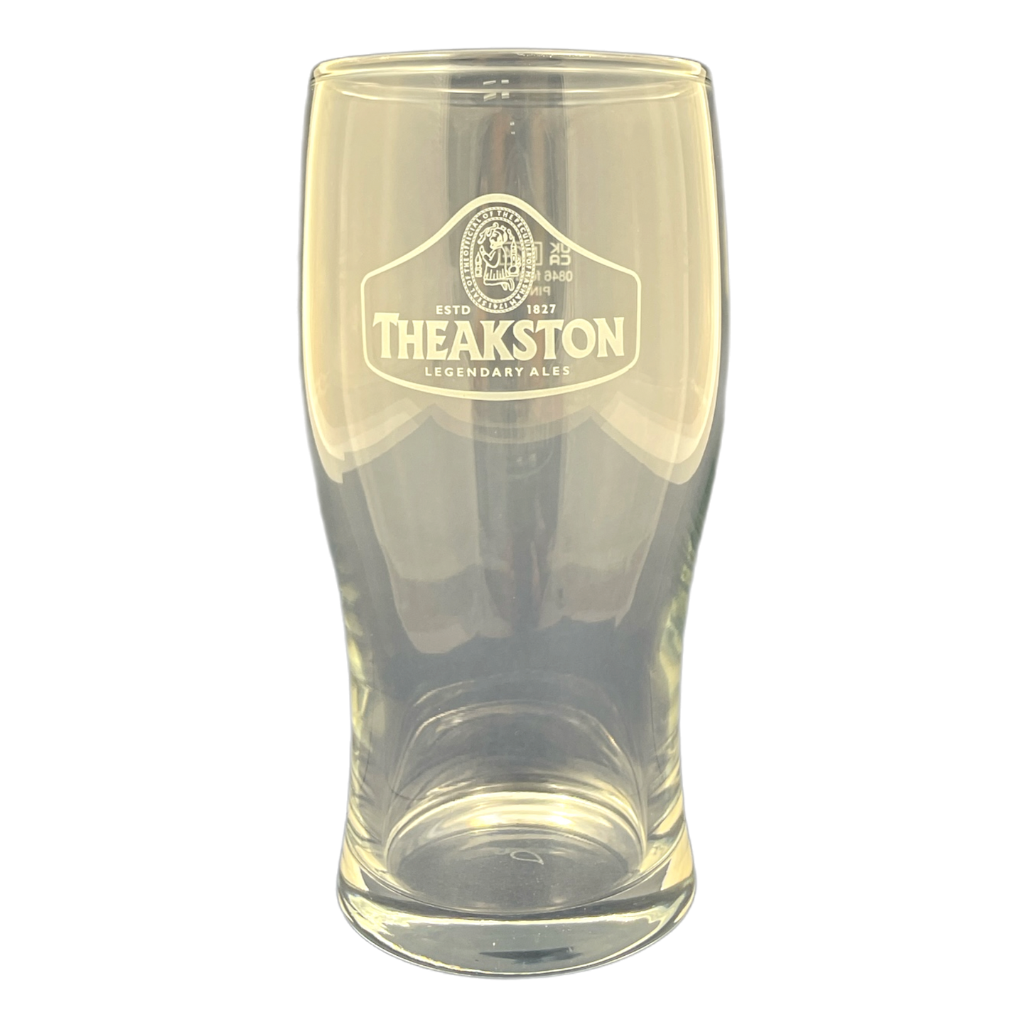 Theakston legendary Ales Pint Glass