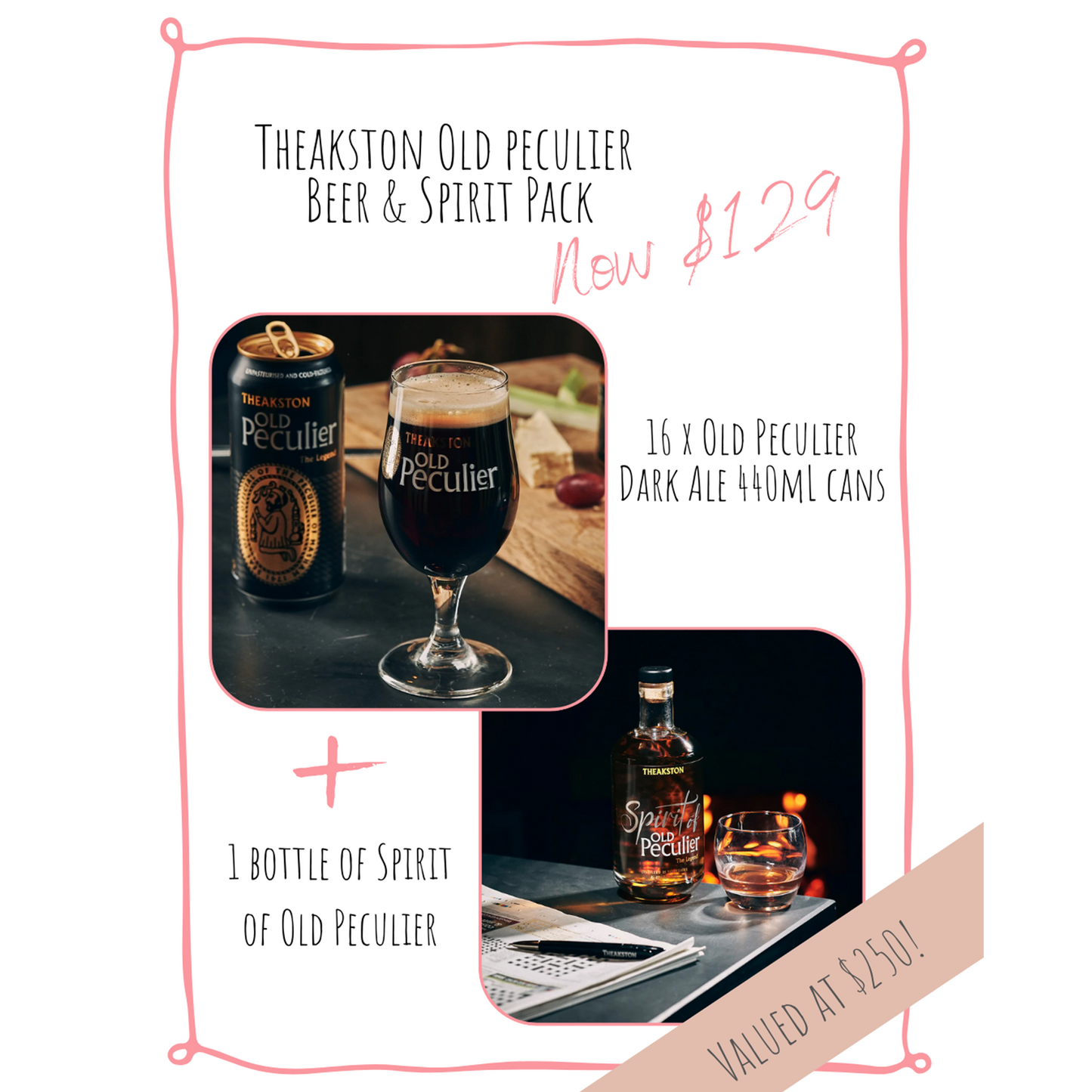 Special Pack | Old Peculier Cans & Spirit of Old Peculier | V Day Special